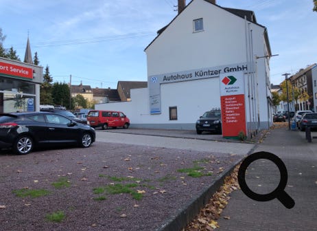Parkplatz Autohaus Küntzer