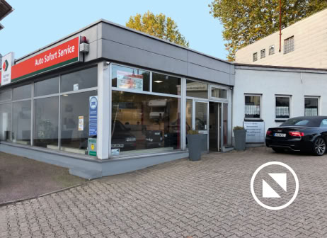 Eingang Autohaus Küntzer