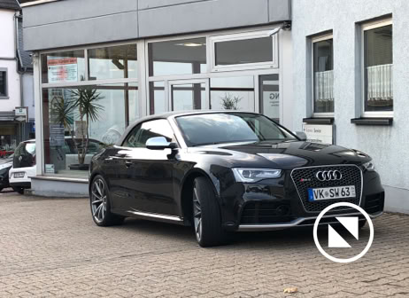 Eingang Autohaus Küntzer