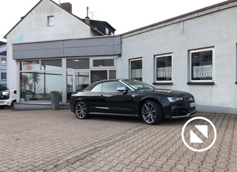 Eingang Autohaus Küntzer